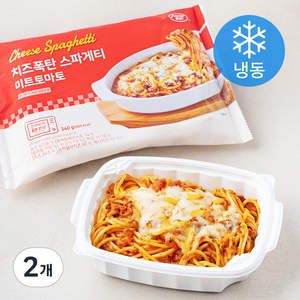 페이보잇 치즈폭탄 스파게티 미트토마토 (냉동), 340g, 2개