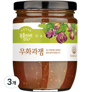 복음자리 무화과잼, 350g, 3개