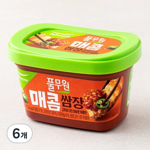 풀무원 매콤 쌈장, 450g, 6개