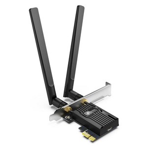 티피링크 AX3000 WiFi 6 블루투스 5.2 PCIe 무선 랜카드, Ache TX55E, 1개