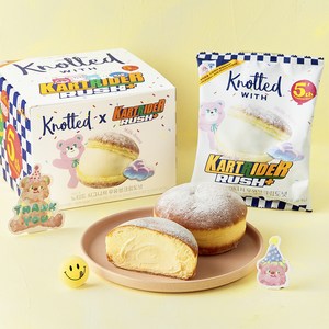노티드 시그니처 우유 생크림 도넛, 100g, 3개입, 1박스