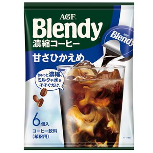 에이지에프 Blendy 포션커피 라이트 슈거, 18g, 6개입, 1개