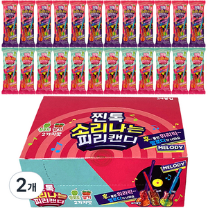 찐톡 소리나는 피리 캔디 24p, 336g, 2개