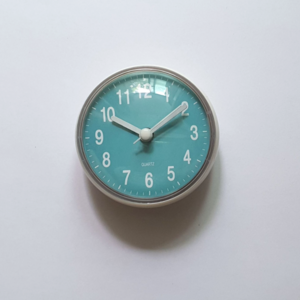 쓰리썬 방수 욕실시계, 블루