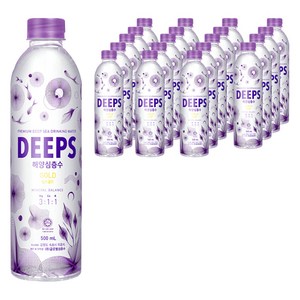 Deeps 골드 해양심층수, 500ml, 20개