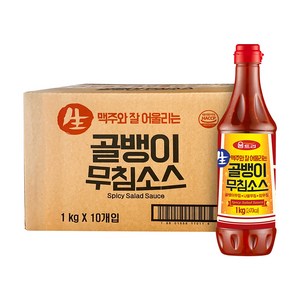 움트리 골뱅이 무침 소스, 1kg, 10개