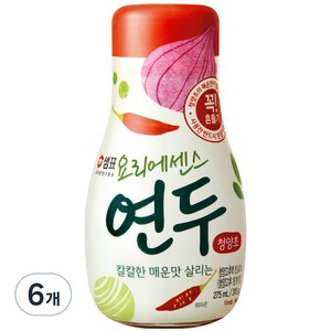 샘표 요리에센스 연두 청양초, 6개, 315g