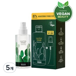 야다 선인장 토너, 210ml, 5개