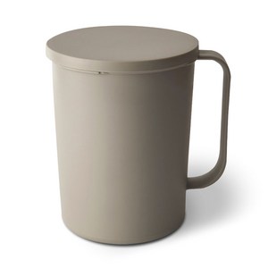 비움스 음식물쓰레기통 2L, 라이트그레이