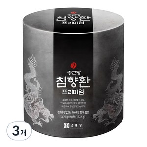 종근당 침향환 프리미엄, 187.5g, 3개