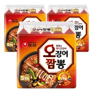 오징어짬뽕 124g, 15개
