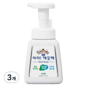 아이깨끗해 키친용 핸드솝 바질향, 250ml, 3개