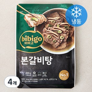 비비고 본갈비탕 1인분 (냉동), 4개, 400g