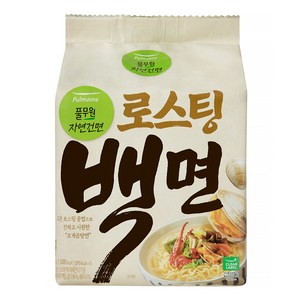 풀무원 자연은 맛있다 백면, 4개