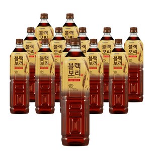 하이트진로 블랙보리, 1.5L, 12개