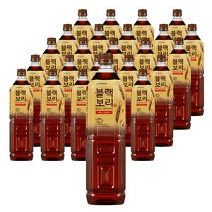 하이트진로 블랙보리 음료, 1.5L, 24개