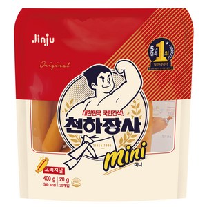 진주햄 천하장사 오리지날 미니 소시지, 400g, 1개