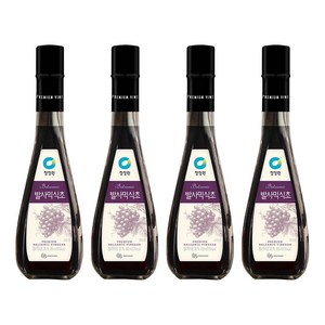 청정원 발사믹식초, 350ml, 4개