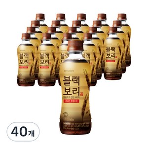 하이트진로 블랙보리 음료, 340ml, 40개