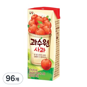 남양과수원 사과주스, 190ml, 96개