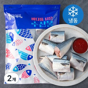 사랑해어 간편한 손질 조림용 고등어 (냉동), 1kg, 2개