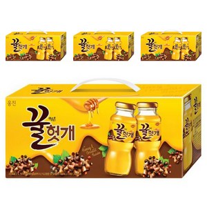 웅진 꿀먹은 헛개 음료, 180ml, 48개