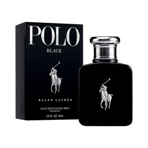폴로랄프로렌 폴로 블랙 EDT, 75ml, 1개