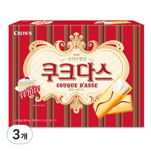 쿠크다스 화이트, 289g, 3개