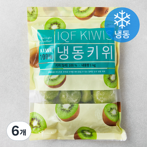 딜라잇가든 키위 (냉동), 1kg, 6개