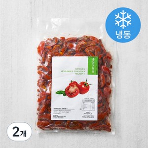 오븐세미드라이 토마토 세그먼트 마리네이티드 (냉동), 1kg, 2개