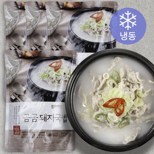 곰곰 돼지 국밥, 500g, 4개입