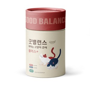 굿밸런스 고양이 짜먹는 간식 플러스