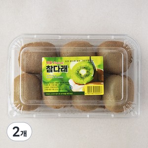 맛젤 참다래 점보 그린키위, 1kg, 2팩