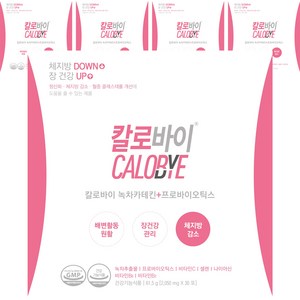 칼로바이 녹차카테킨+프로바이오틱스 다이어트식단 다이어트보조제, 61.5g, 5개