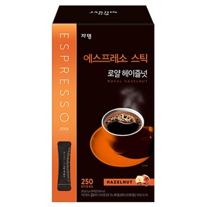 에스프레소스틱 로얄 헤이즐넛, 1g, 250개입, 1개