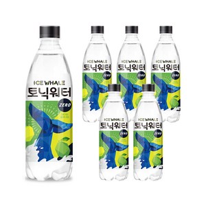 광동제약 아이스웨일 토닉워터 제로, 500ml, 6개