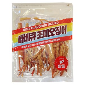 더먹다 바베큐 조미오징어, 1개, 270g