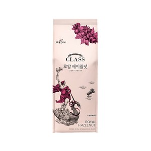 쟈뎅 클래스 로얄 헤이즐넛 원두커피, 분쇄, 1kg, 1개
