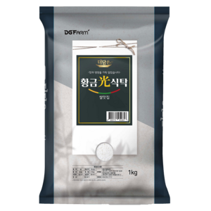 더담은 2024년산 햅쌀 황금빛식탁 백미, 1kg, 1개