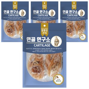 참좋은간식 강아지 연골연구소 소프트 간식, 울대 + 치킨 혼합맛, 140g, 4개