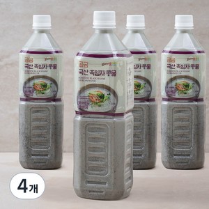 곰곰 국산 흑임자 콩물, 1L, 4개