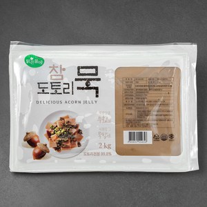 맑은물에 참도토리묵, 2kg, 1개