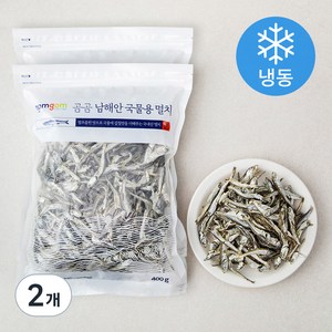 곰곰 남해안 국물용 멸치, 400g, 2개