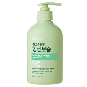 그린핑거 힘센보습 인텐시브 워시 블루베리 앤 바닐라향, 1개, 300ml