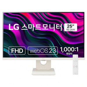 LG전자 FHD 스마트모니터, 62.2cm, 25SR50F