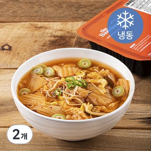 더반찬 콩나물 김치국 (냉동), 550g, 2개