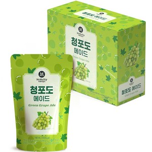 맥널티커피 청포도 에이드, 190ml, 10개