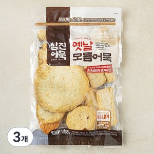 삼진어묵 옛날모듬어묵, 1038g, 3개