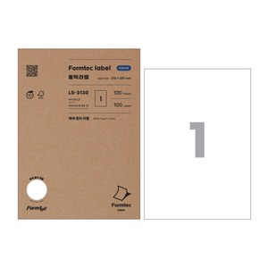 폼텍 분류표기용라벨 LS-3130, 단품
