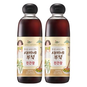 새미네부엌 진간장, 830ml, 2개